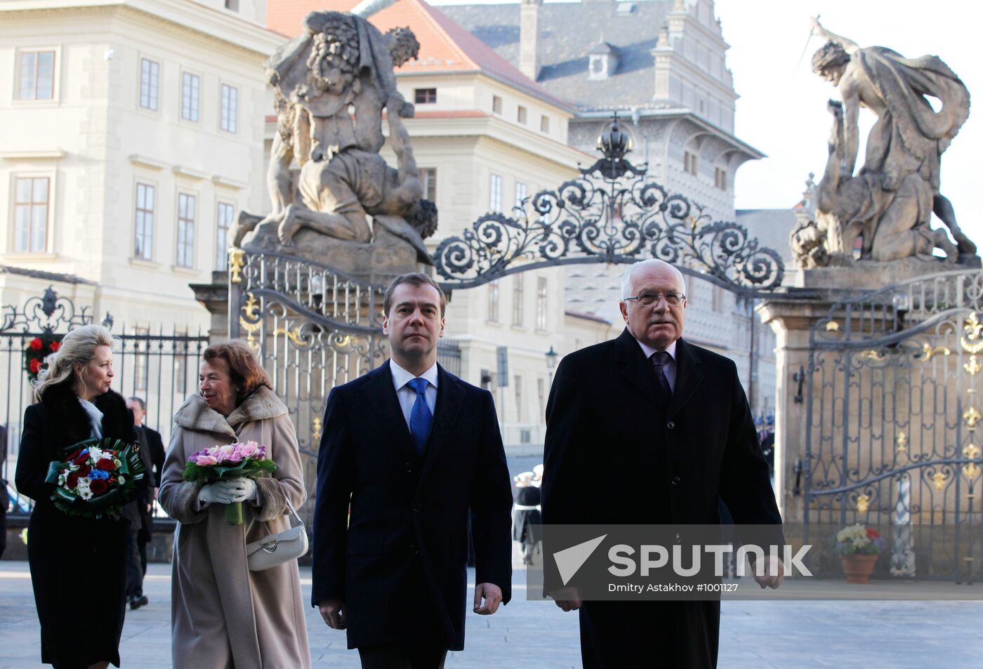 Dmitry Medvedev visits Czech Republic