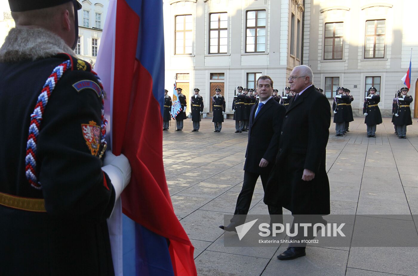 Dmitry Medvedev visits Czech Republic
