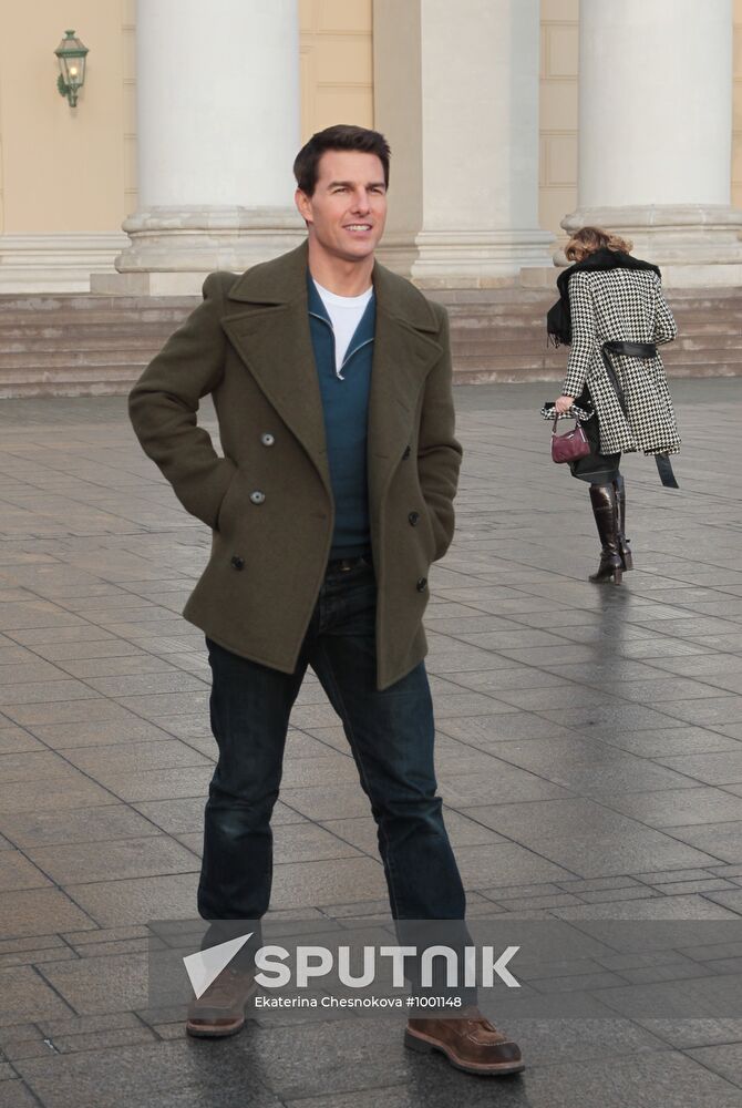 Photocall with Tom Cruise in Moscow