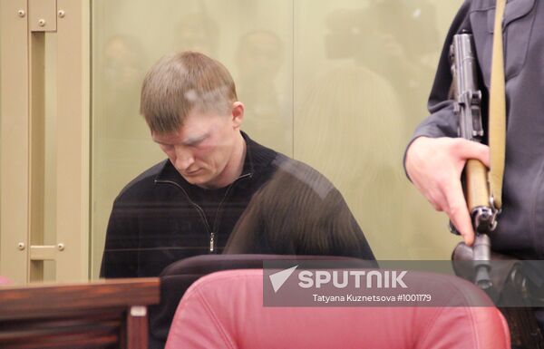 Court hears case of Sergei Tsapok gang member Andrey Bykov