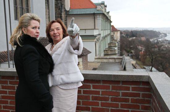 Svetlana Medvedeva visits Czech Republic