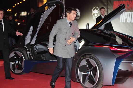 Mission: Impossible – Ghost Protocol premiers in Moscow