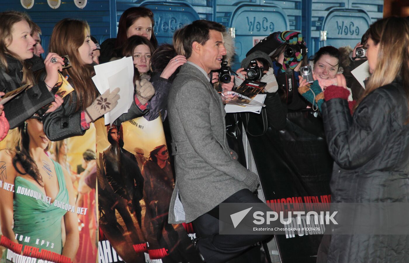 Mission: Impossible – Ghost Protocol premiers in Moscow