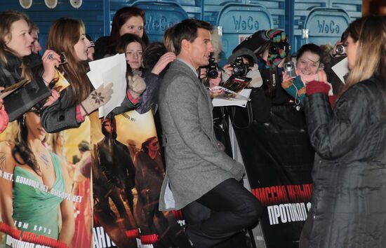 Mission: Impossible – Ghost Protocol premiers in Moscow