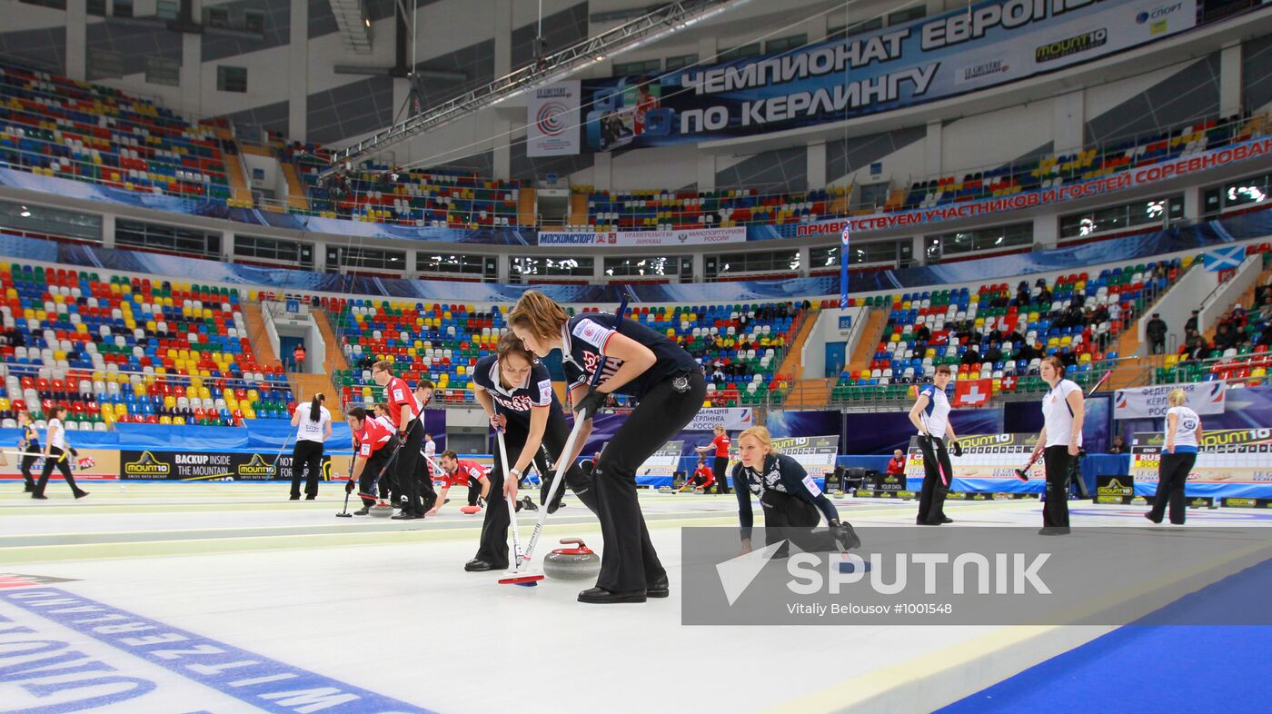 Curling European Championship Day 6 Russia - Scotland