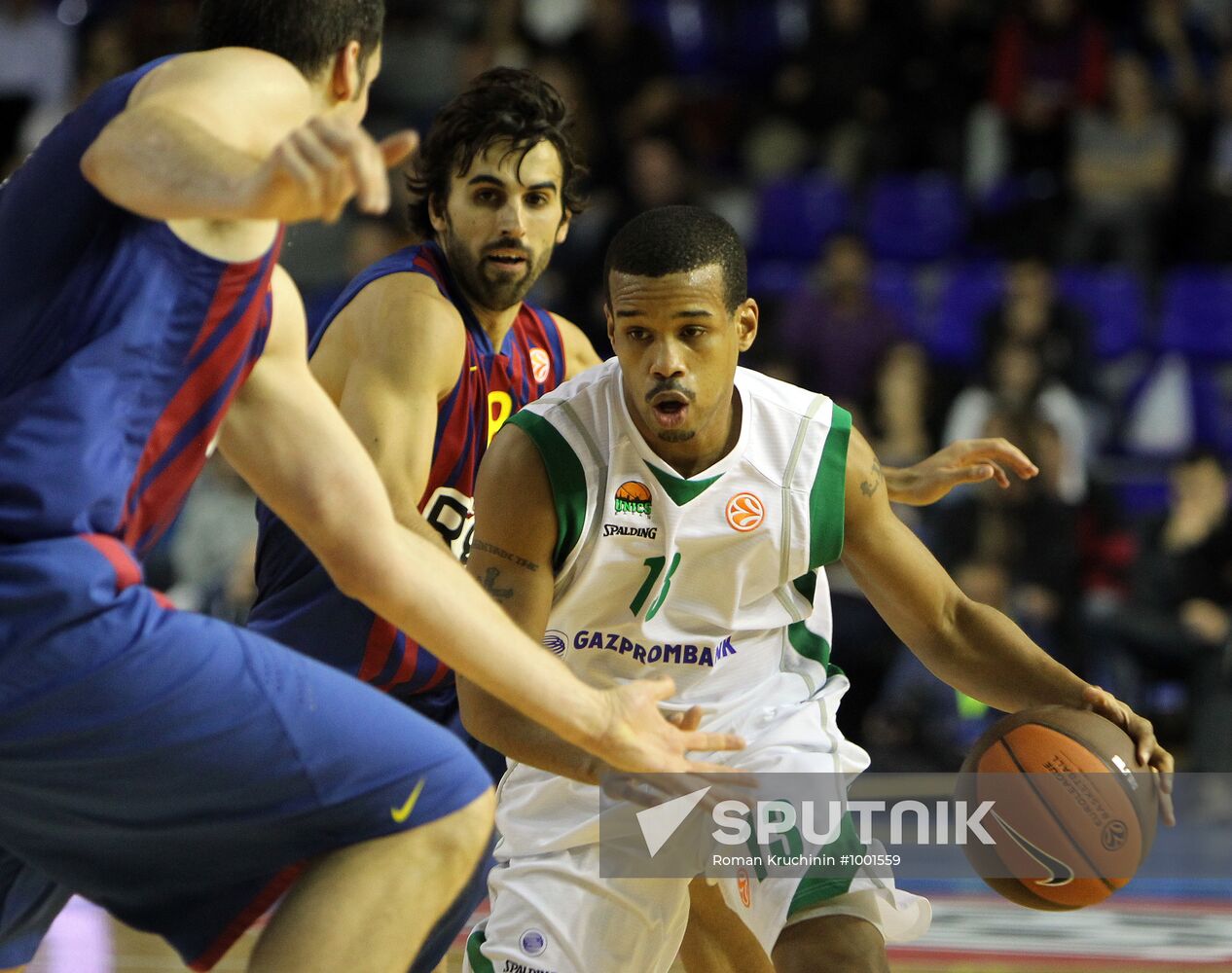 Basketball. Euroleague. Barcelona vs. Unics