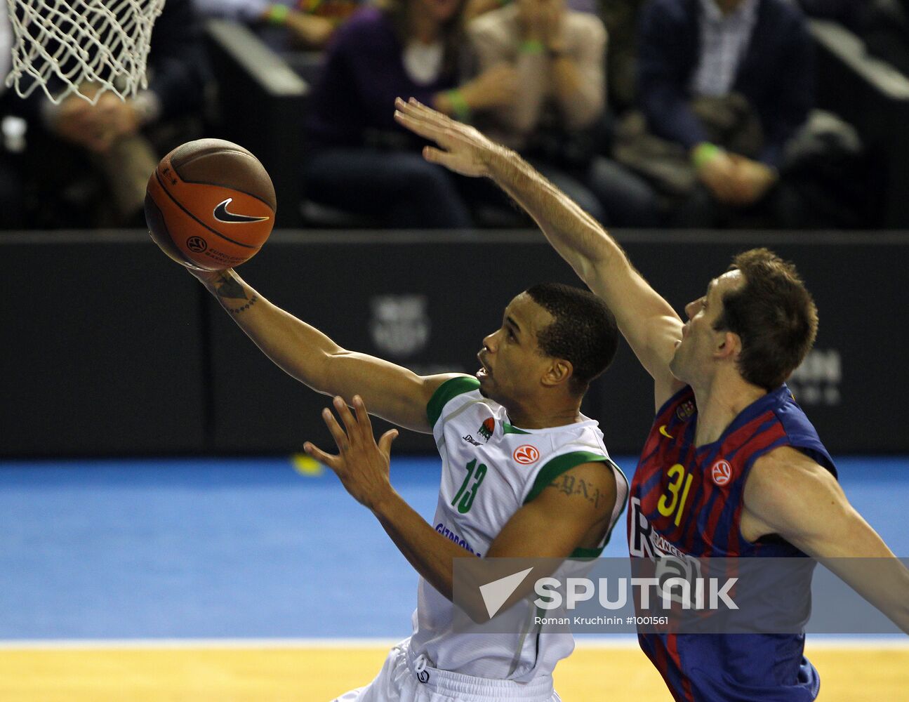 Basketball. Euroleague. Barcelona vs. Unics