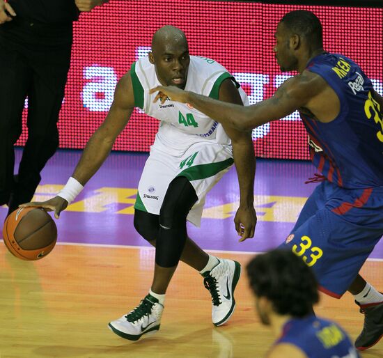 Basketball. Euroleague. Barcelona vs. Unics