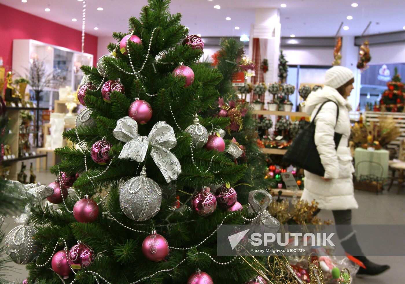 Pre-New Year's sales in Omsk