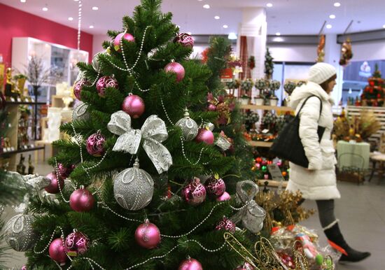 Pre-New Year's sales in Omsk