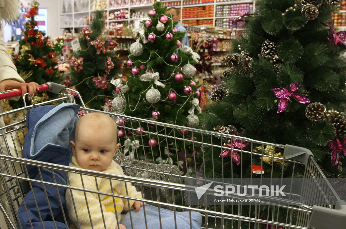 Pre-New Year's sales in Omsk