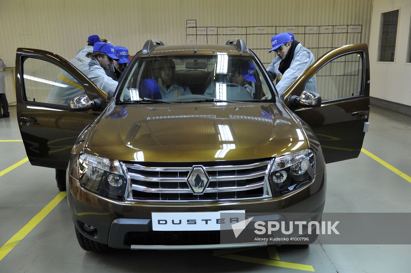 Renault Duster production launches in Moscow