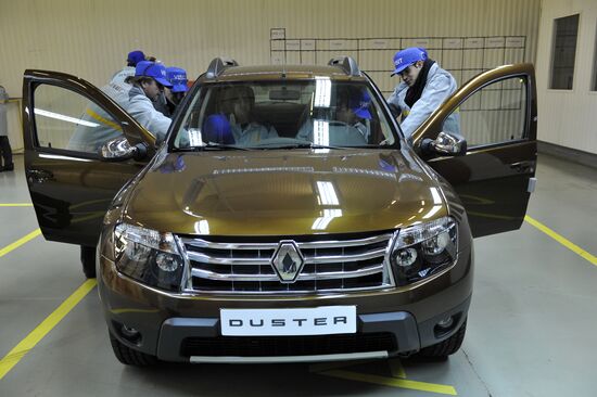 Renault Duster production launches in Moscow