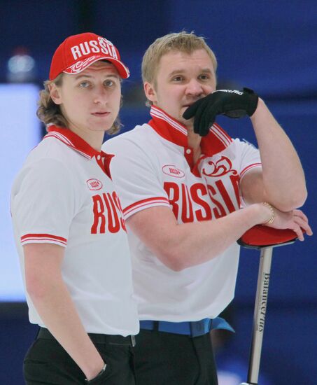 Curling European Championship Day 7 Russia - Hungary