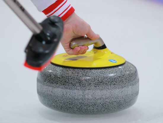 Curling European Championship Day 7 Russia - Hungary