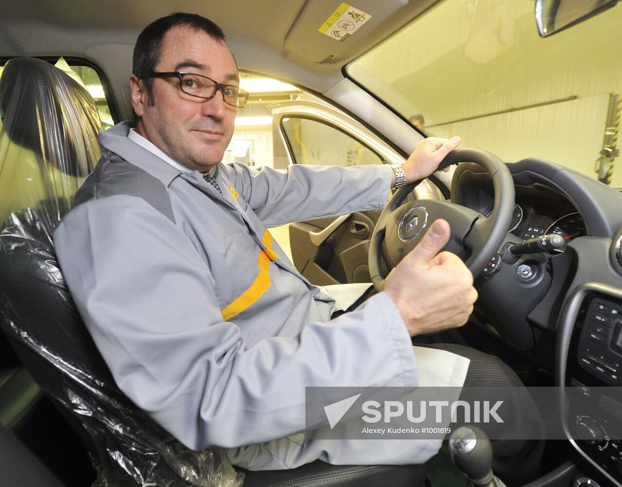 Renault Duster production launches in Moscow