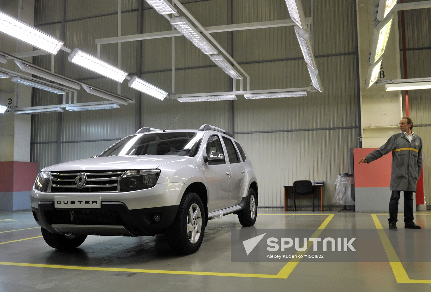 Renault Duster production launches in Moscow