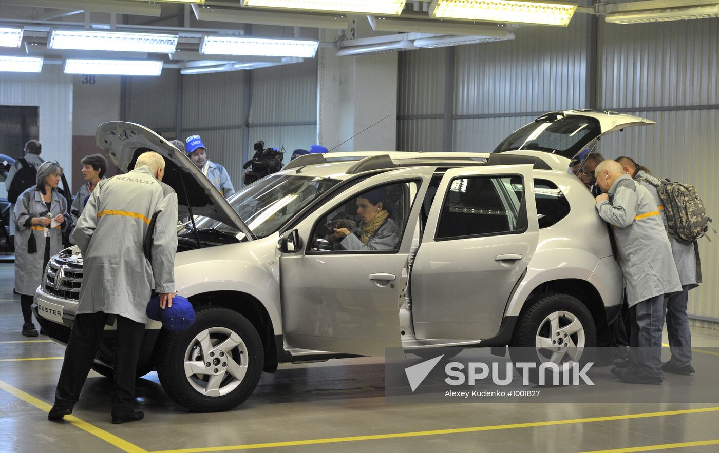 Renault Duster production launches in Moscow