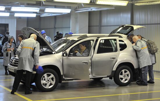 Renault Duster production launches in Moscow