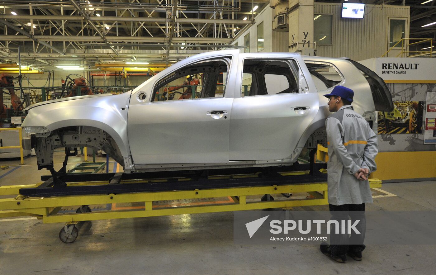 Renault Duster production launches in Moscow