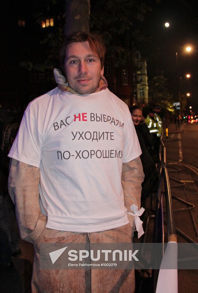 Protest in London