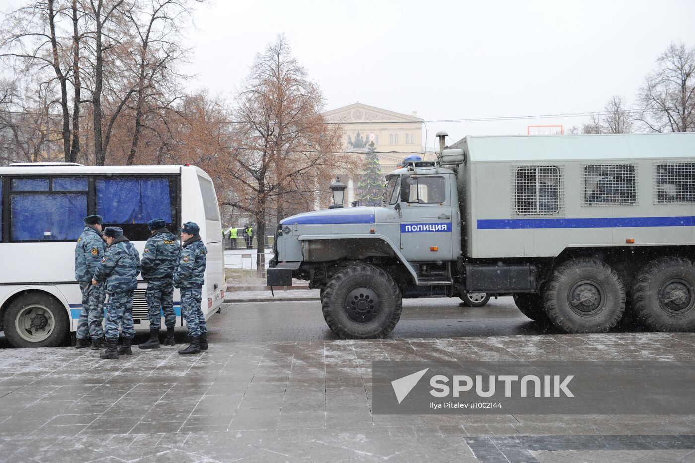 Police strengthen security measures in Moscow