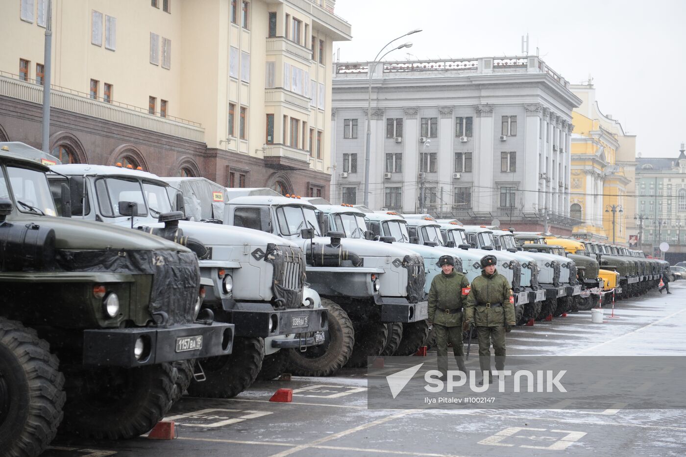 Police strengthen security measures in Moscow