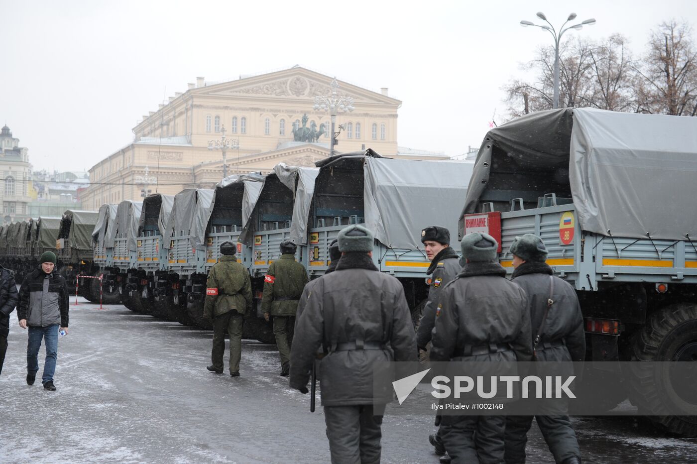 Police strengthen security measures in Moscow