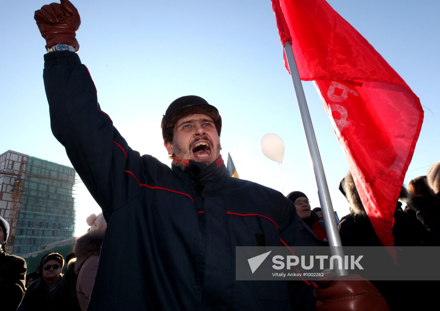 Mass protests in Russia against election fraud