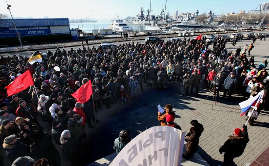 Mass protests in Russia against election fraud