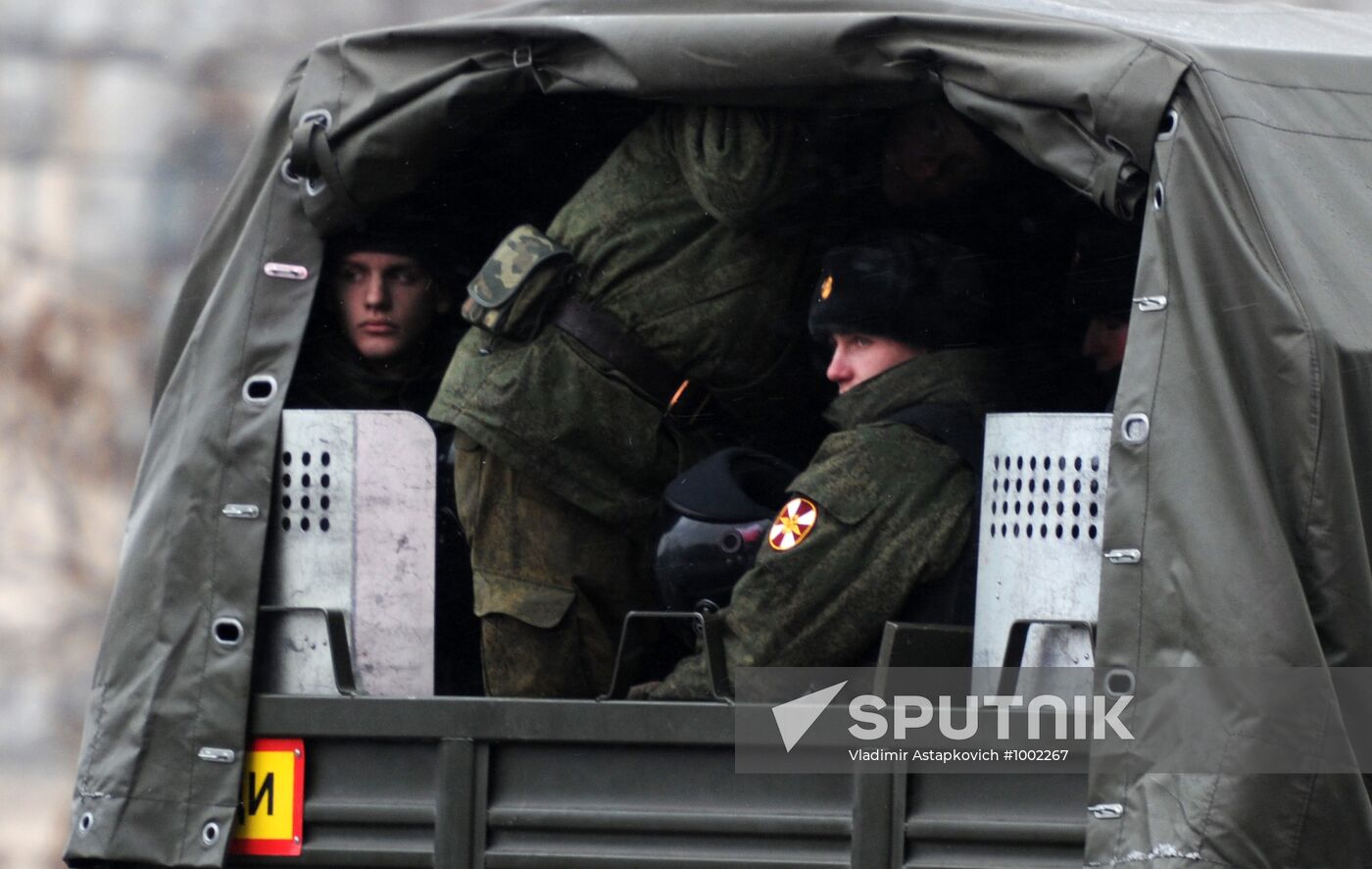 Enhanced security measures in Moscow