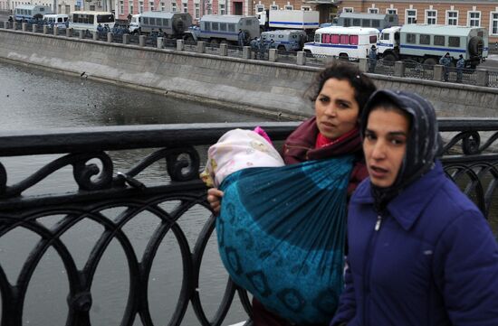 Enhanced security measures in Moscow