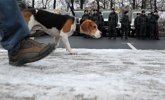 Police strengthen security measures in Moscow
