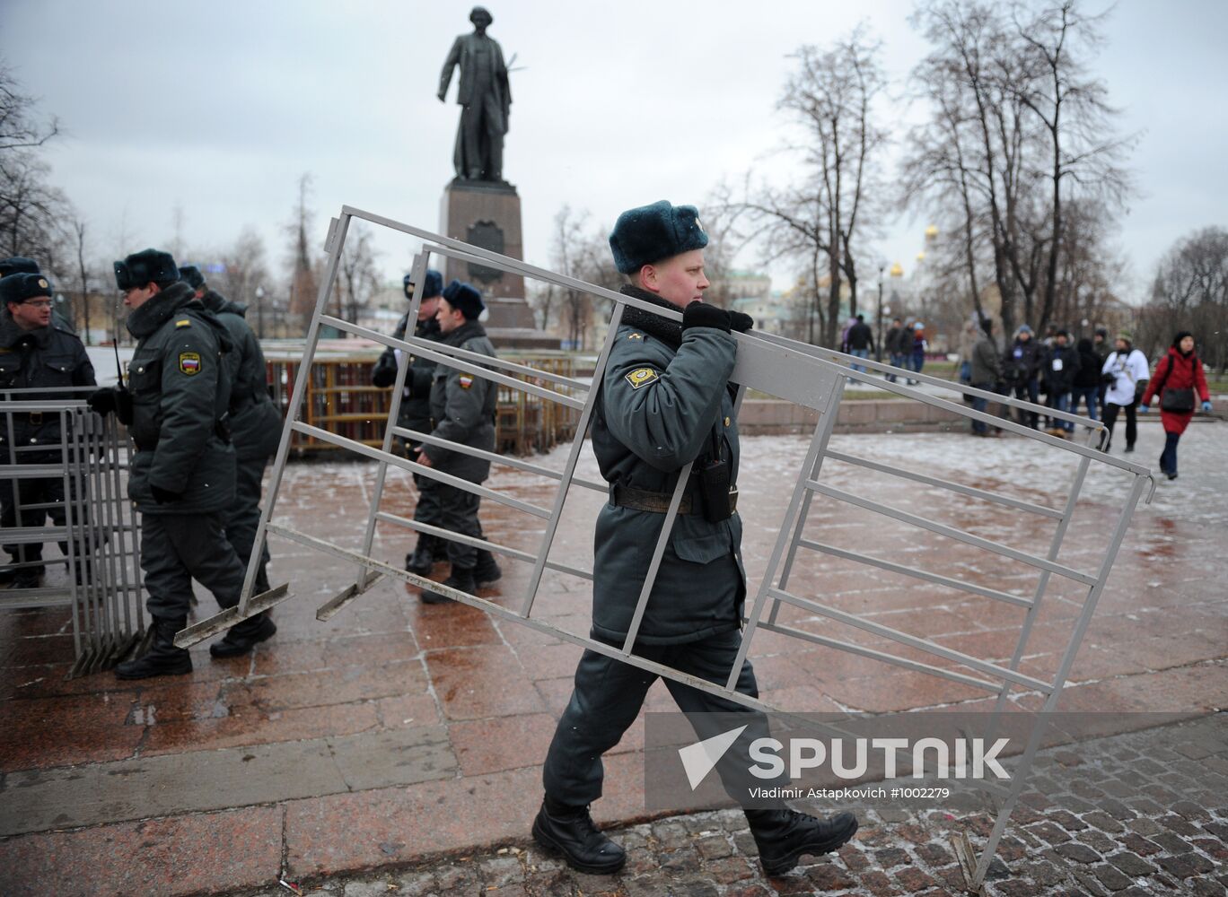 Enhanced security measures in Moscow