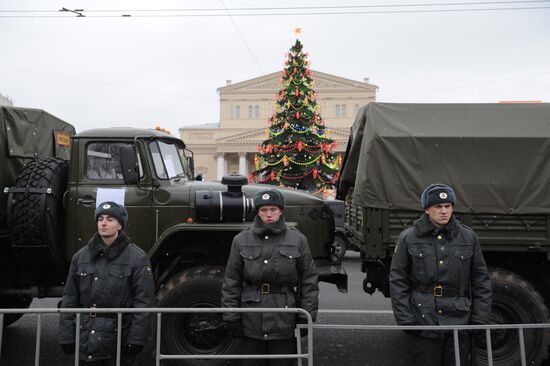 Enhanced security measures in Moscow