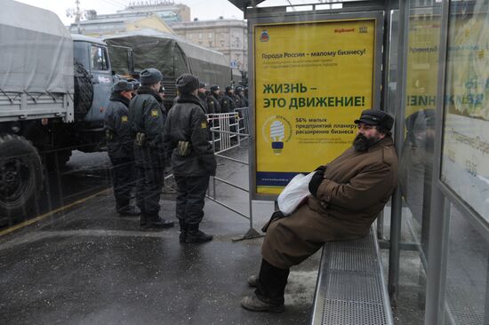 Enhanced security measures in Moscow