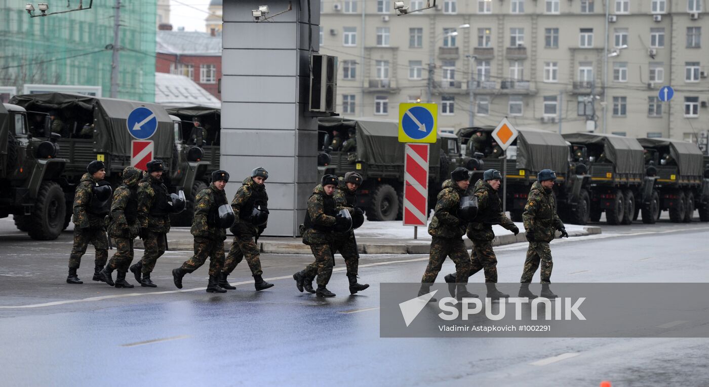 Enhanced security measures in Moscow