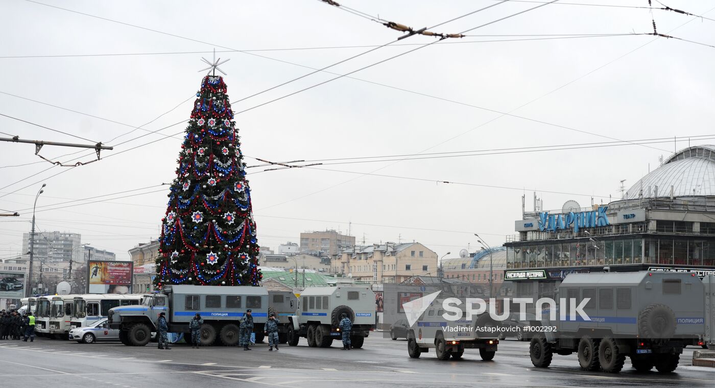 Enhanced security measures in Moscow