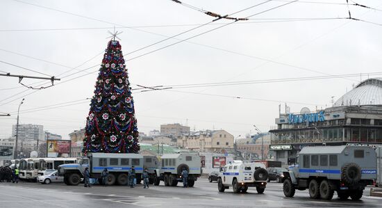 Enhanced security measures in Moscow