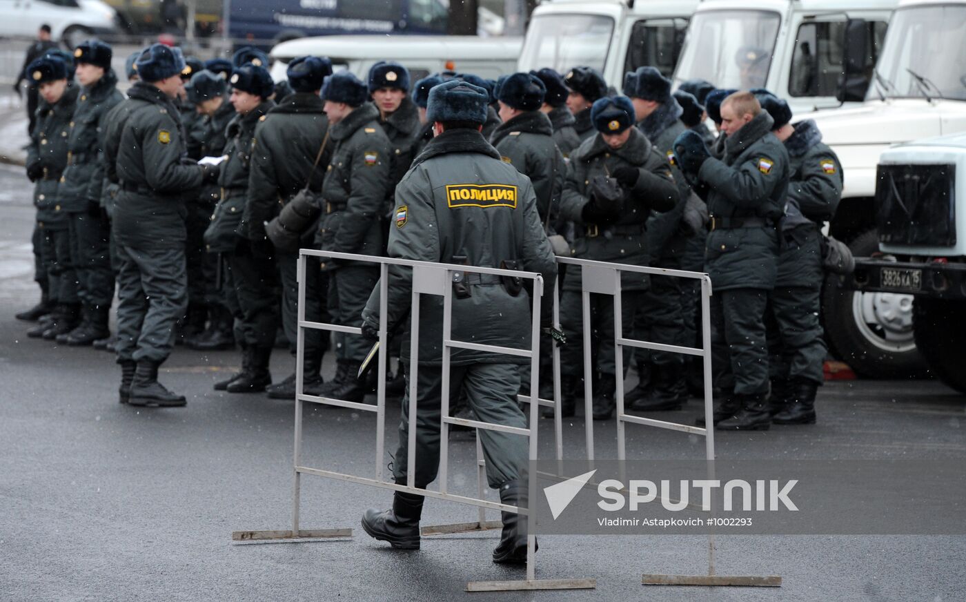 Enhanced security measures in Moscow