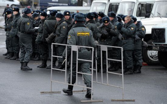 Enhanced security measures in Moscow