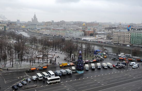 Enhanced security measures in Moscow