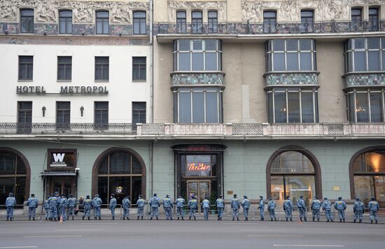 Enhanced security measures in Moscow