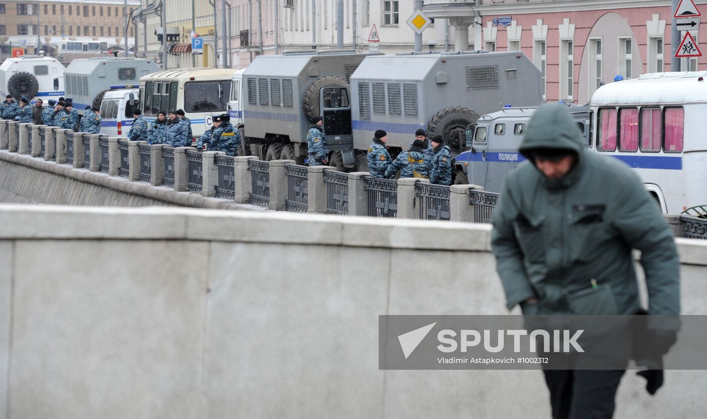 Enhanced security measures in Moscow