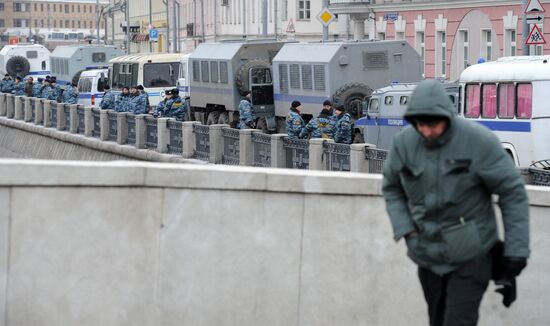 Enhanced security measures in Moscow