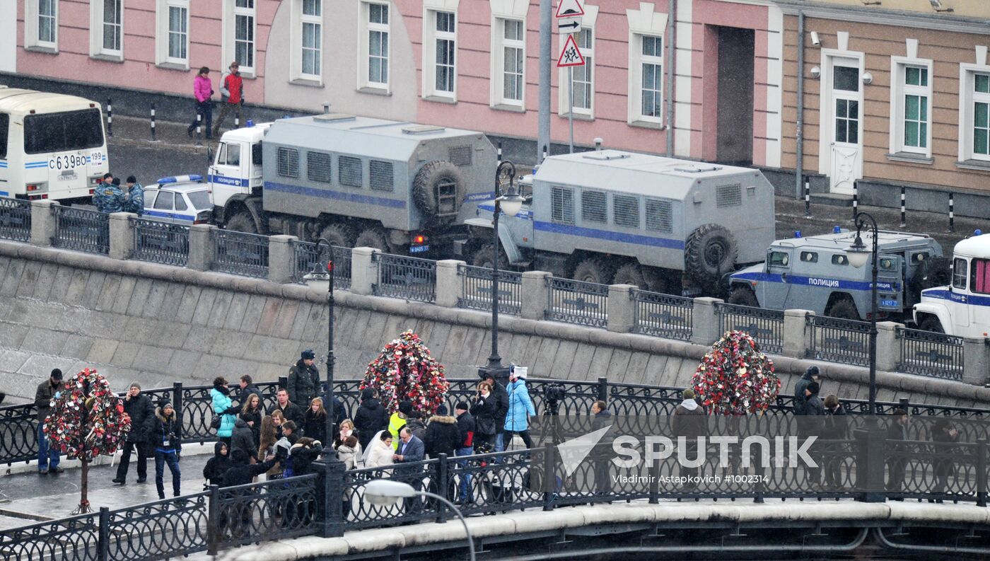 Enhanced security measures in Moscow