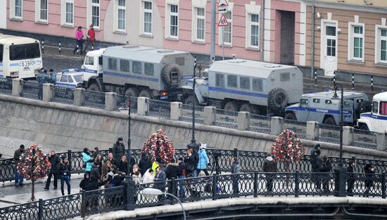 Enhanced security measures in Moscow