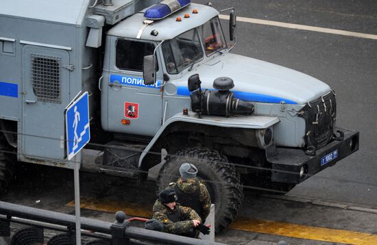 Enhanced security measures in Moscow