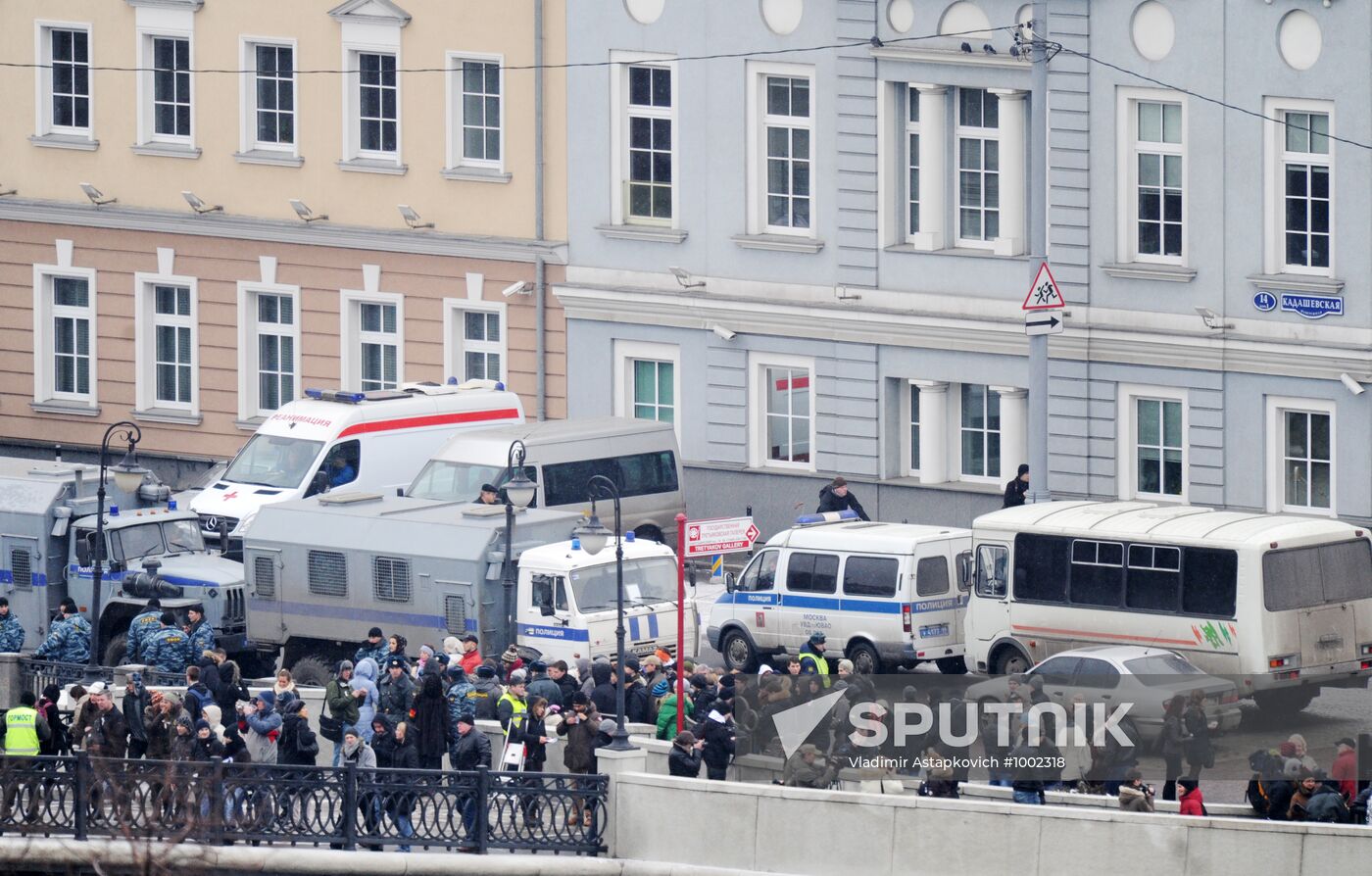 Enhanced security measures in Moscow