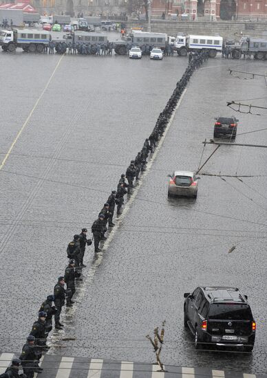 Enhanced security measures in Moscow